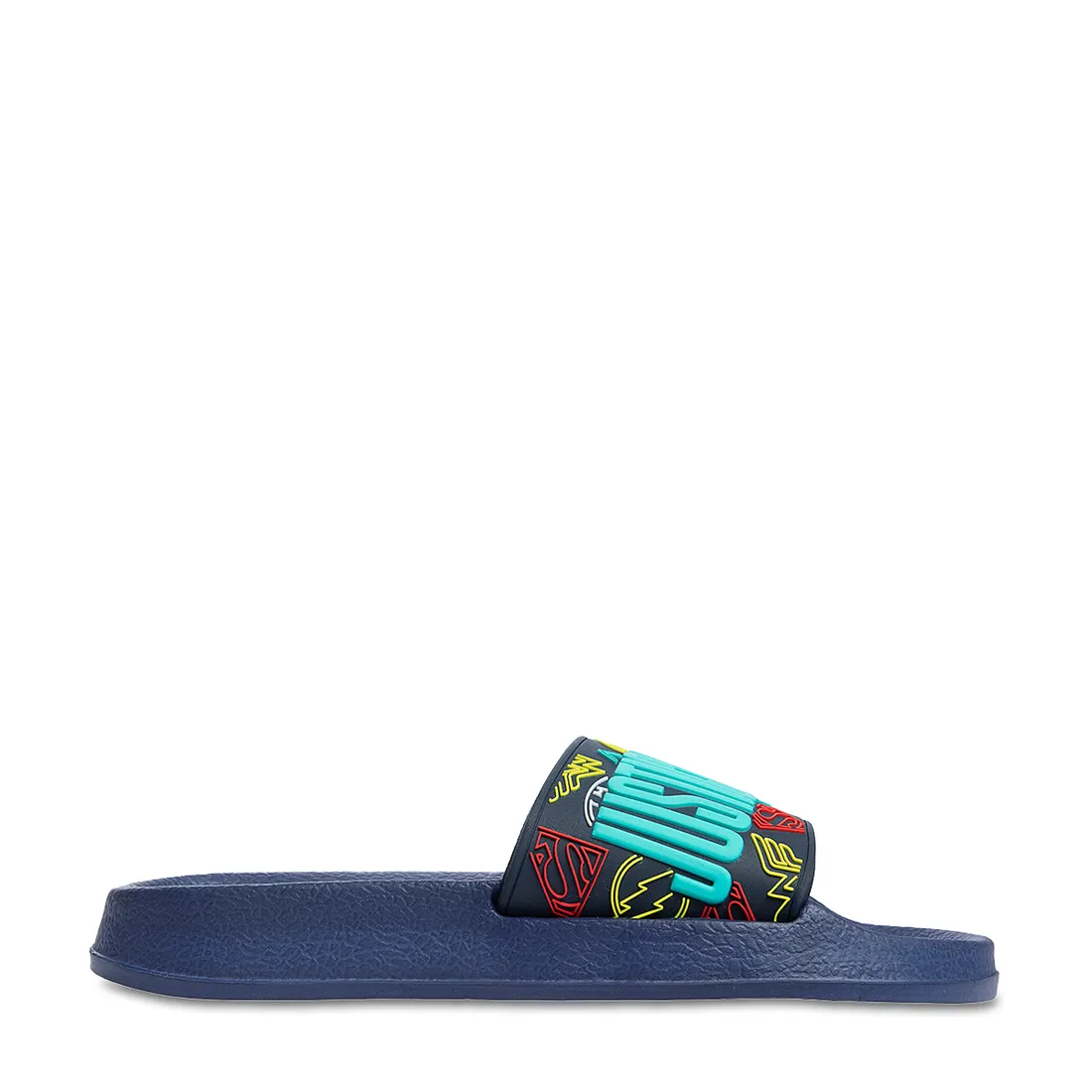 Justice League pool slide navy - BOYS 2-8 YEARS Shoes | Ackermans