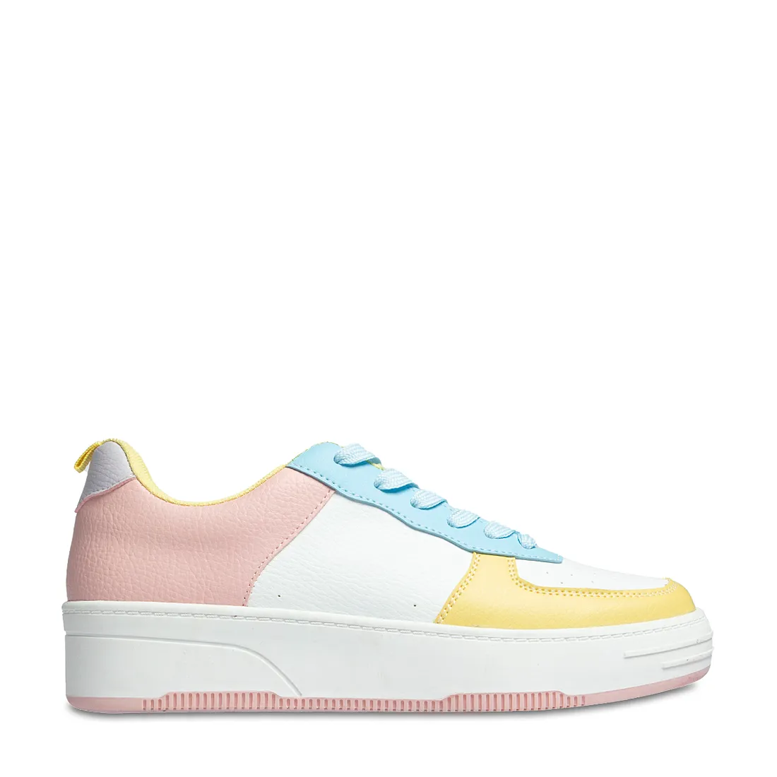 Colour block sneaker pink, blue & yellow - GIRLS 7-15 YEARS Shoes ...