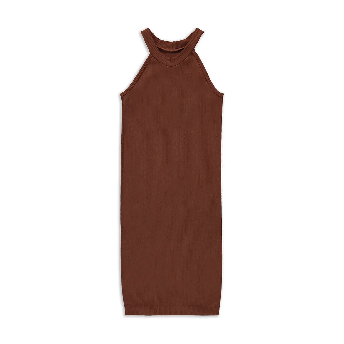 Seamless bodycon dress brown - GIRLS 7-15 YEARS Dresses & Jumpsuits ...