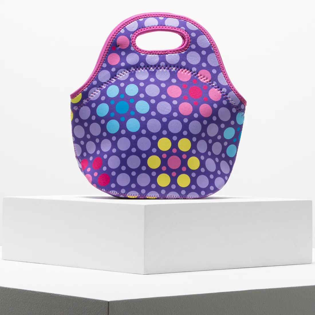 Dots lunch bag purple - Kids's Limited Edition School items | Ackermans