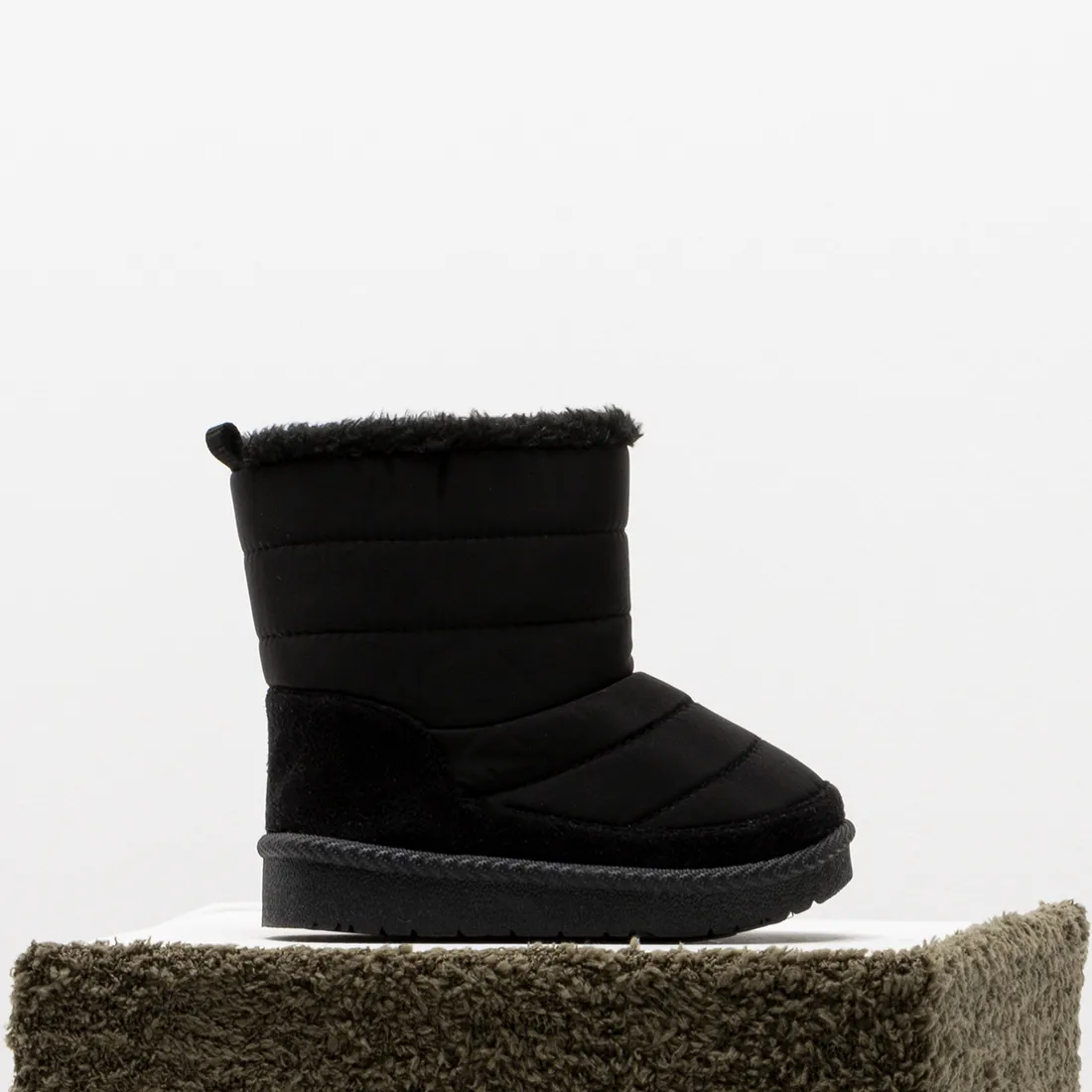 Quilted slipper boot black - Baby BOYS 3-36 MONTHS | Ackermans