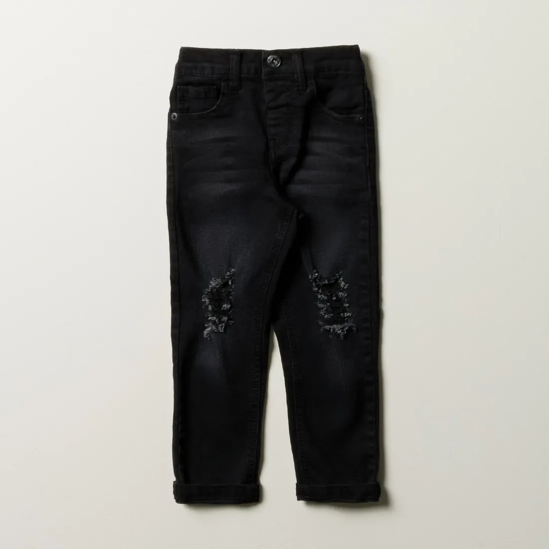 Ripped skinny denim jeans black - BOYS 2-8 YEARS Bottoms & Jeans ...