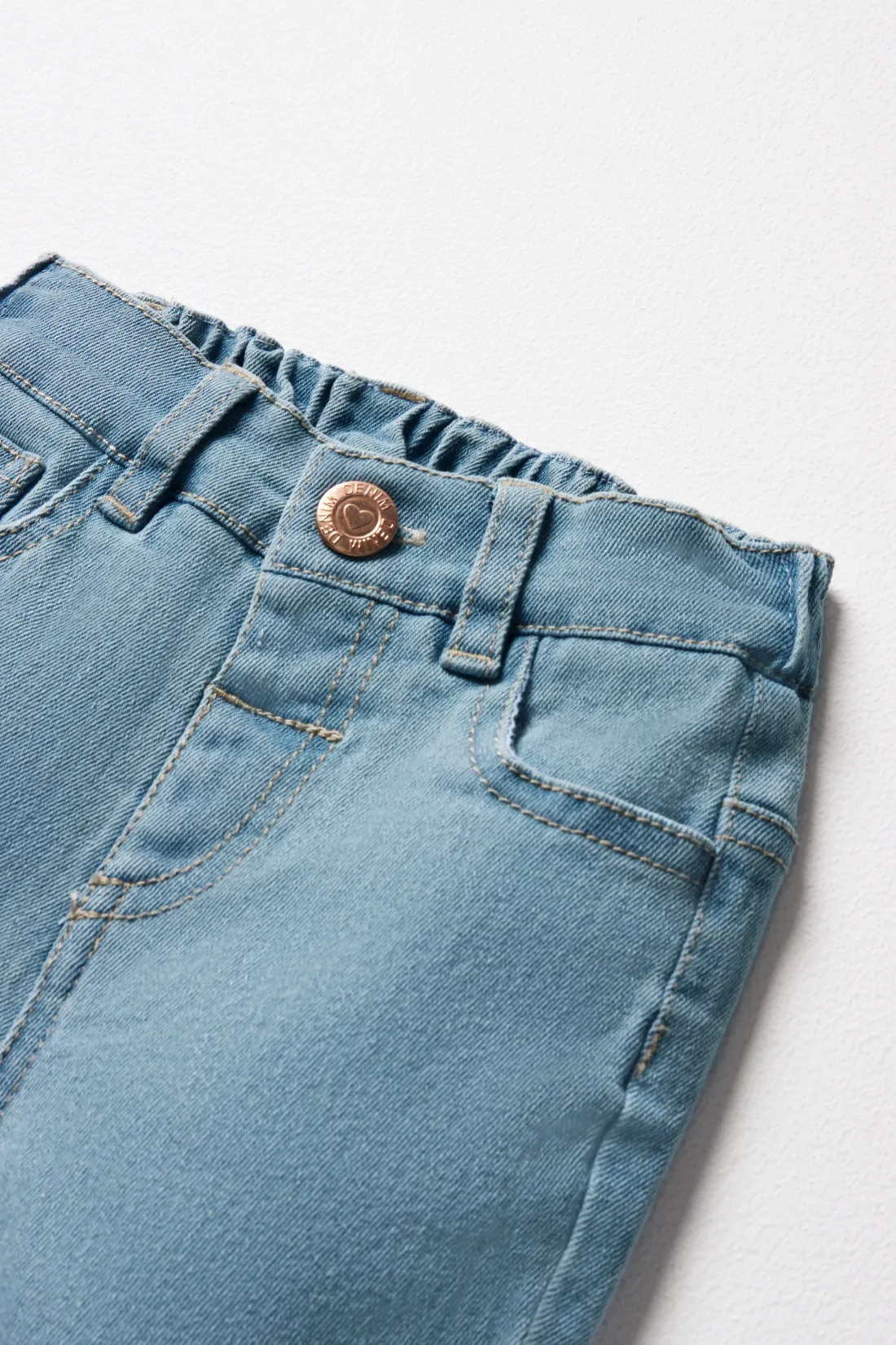 Flare denim jeans blue - Baby GIRLS 3-36 MONTHS | Ackermans