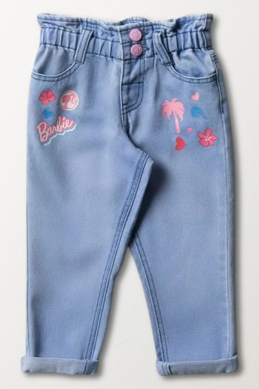 Barbie denim jeans blue - KIDS CHARACTER Bottoms & Jeans | Ackermans