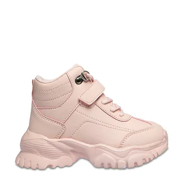 Canvas chunky high top sneaker pink - GIRLS 2-8 YEARS Shoes | Ackermans
