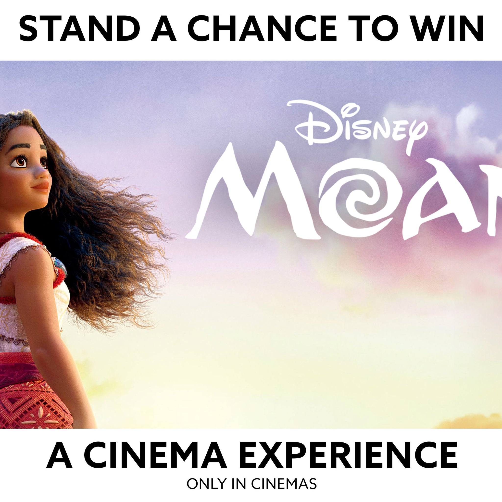 Moana 2 Movie Tickets Competition