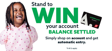 Ackermans Account Card – Settle your Account Balance Ts & Cs