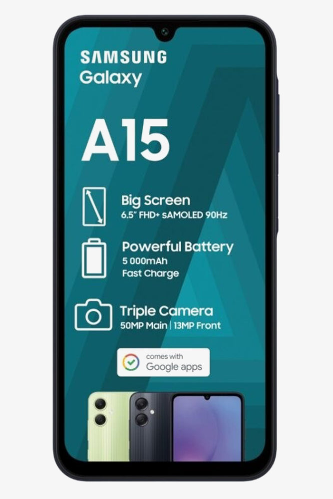 Samsung A15 4/128Gb 50Mp Black