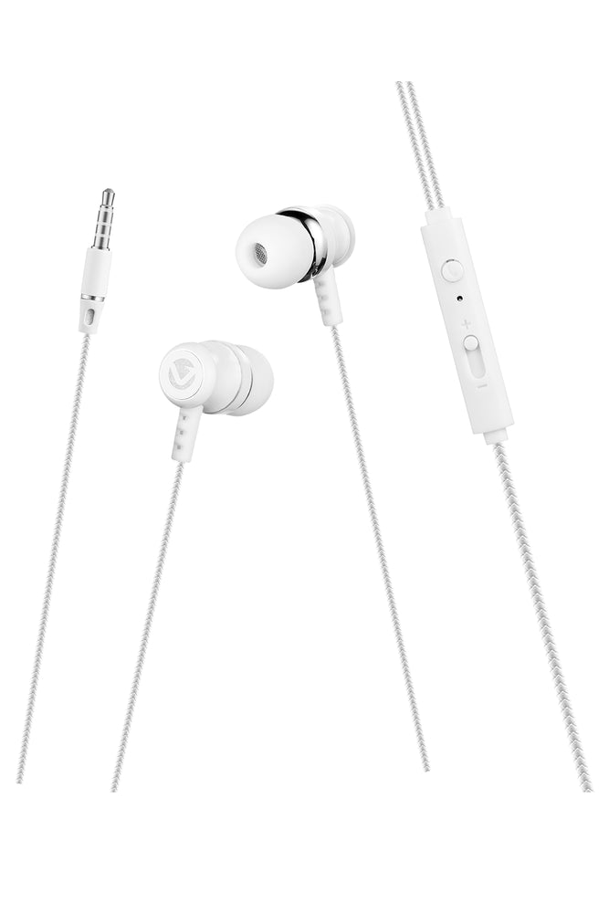 Volkano Stannic Earphones Wht