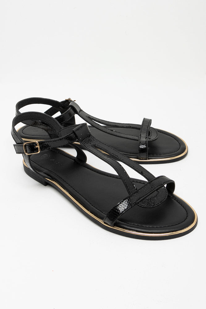 Strappy Sandal Black