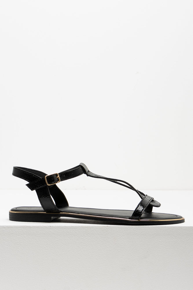 Strappy Sandal Black (1)