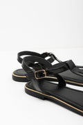 Strappy Sandal Black (3)