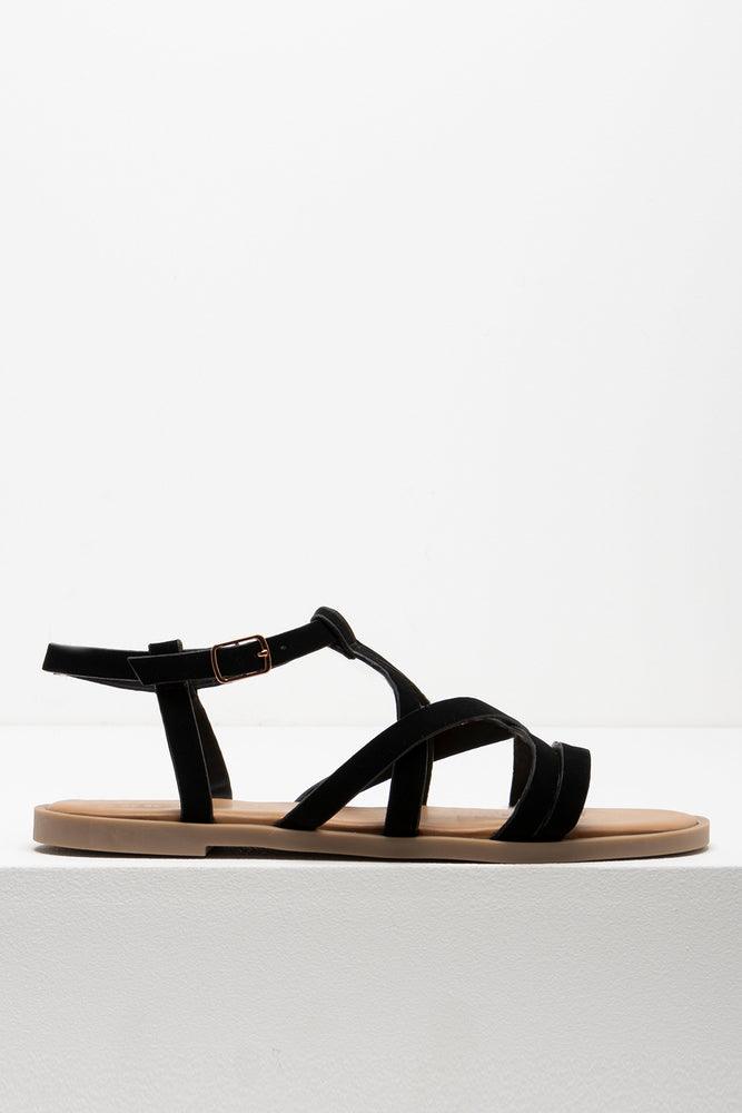 Strappy Sandal Black (1)