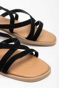 Strappy Sandal Black (2)