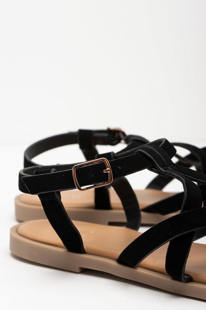 Strappy Sandal Black (3)