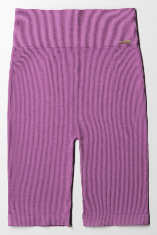 Seamless Cycle Shorts Purple