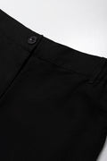 Linen Cargo Trouser Black (2)