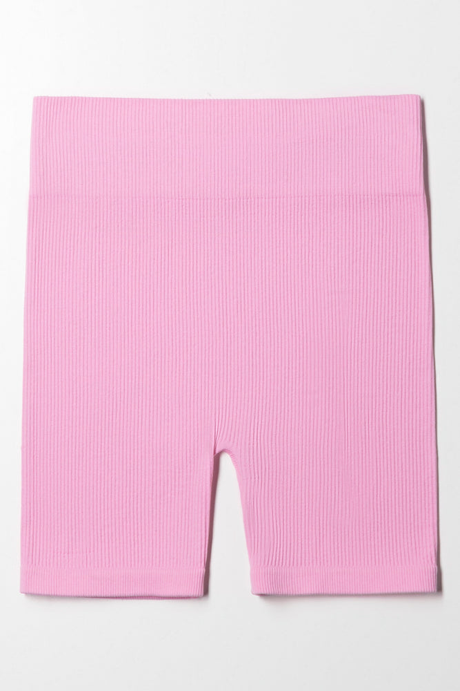 Seamless cycle shorts pink