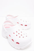 Daisy Clog White