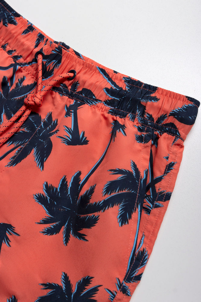 Swimshorts Printed Orange