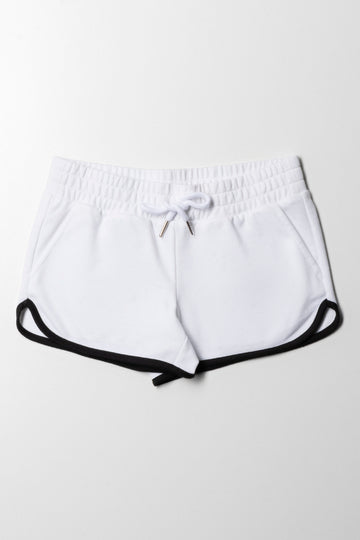 Jogger Shorts White