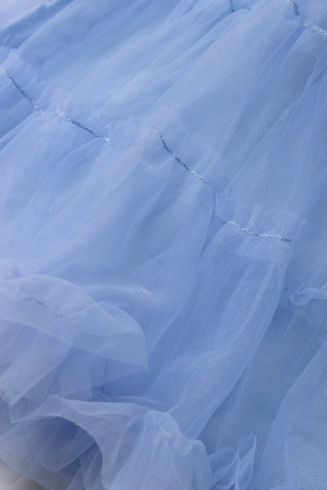 Tutu Flare Skirt Blue (2)