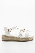 Espadrille Heel White (1)