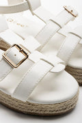 Espadrille Heel White (2)