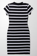 Striped Bodycon Black (2)