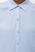 Viscose Shirt Mid Blue (3)