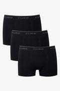 3 Pack seam-free briefs black