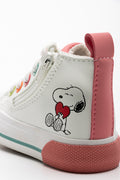 Snoopy High Top Sneaker White (3)