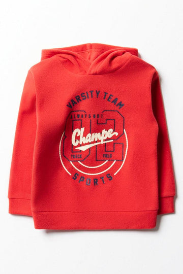 Varsity Team Hoodie Red