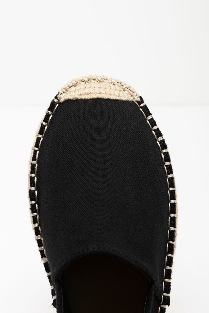 Espadrille Shoe Black (4)