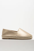 Espadrille Shoe Gold (1)