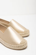 Espadrille Shoe Gold (2)