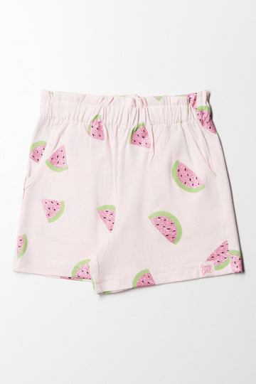 Watermelon Shorts Pink