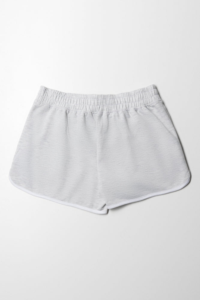 Jogger Shorts Ice Melange (2)