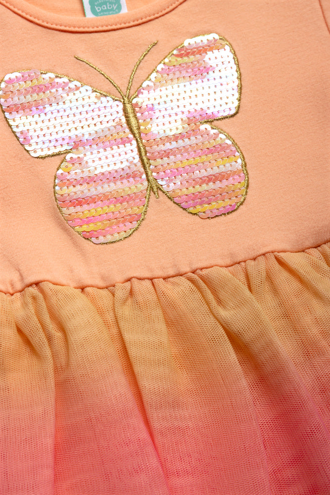 Tg Party Dress Peach (1)