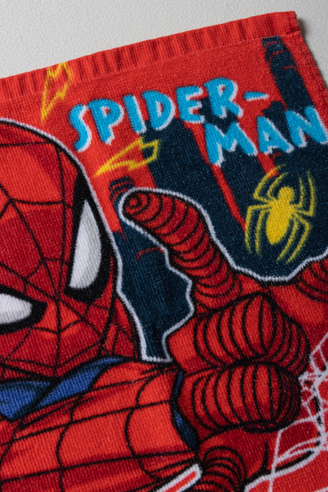 Spider-Man Face Cloth Red (1)