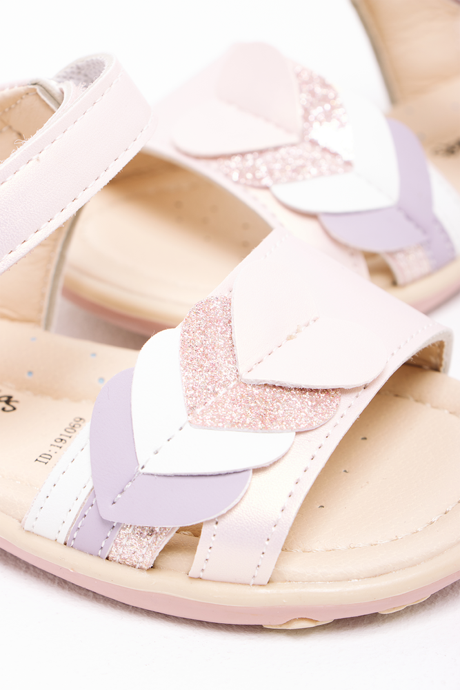 Heart Sandal Pink (2)