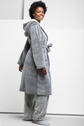 Hooded Gown Dark Grey (1)