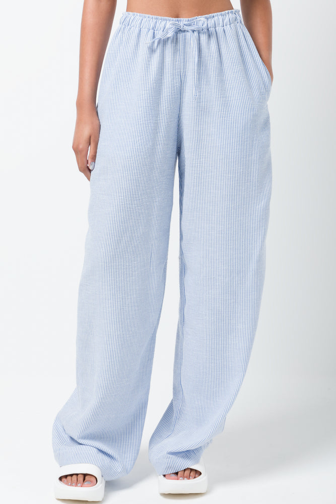 Pull On Pants Blue