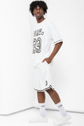 Basketball Short White (1)