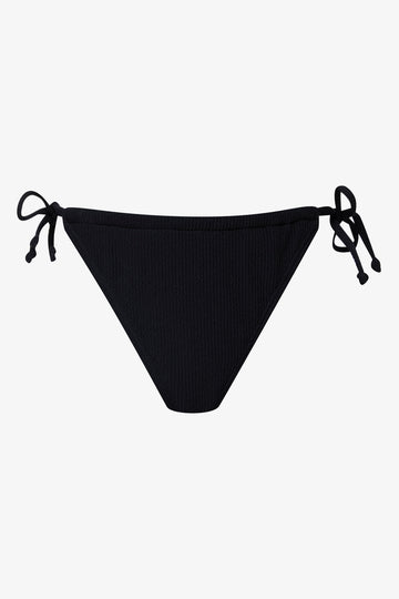 Bikini Textured Bottom Black