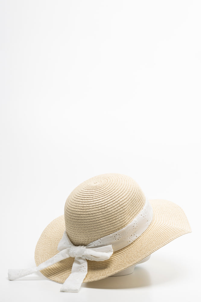 Sunhat Ribbon white (1)