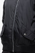 Padded Bomber Jacket Black (3)