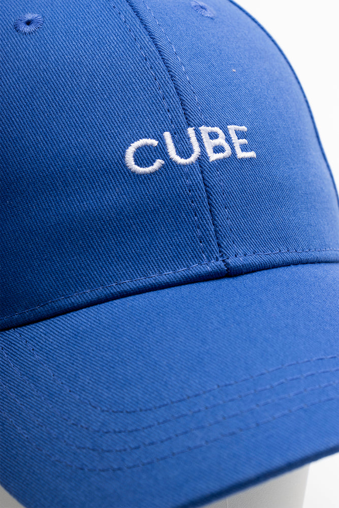 Cube Embroided Cap Cobalt Blue (2)