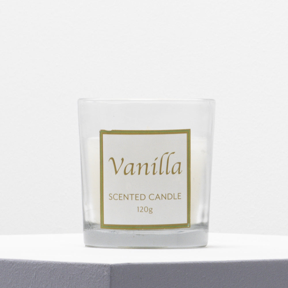 Vanilla Scented Candle White