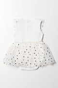 Heart Foil Dress White (4)